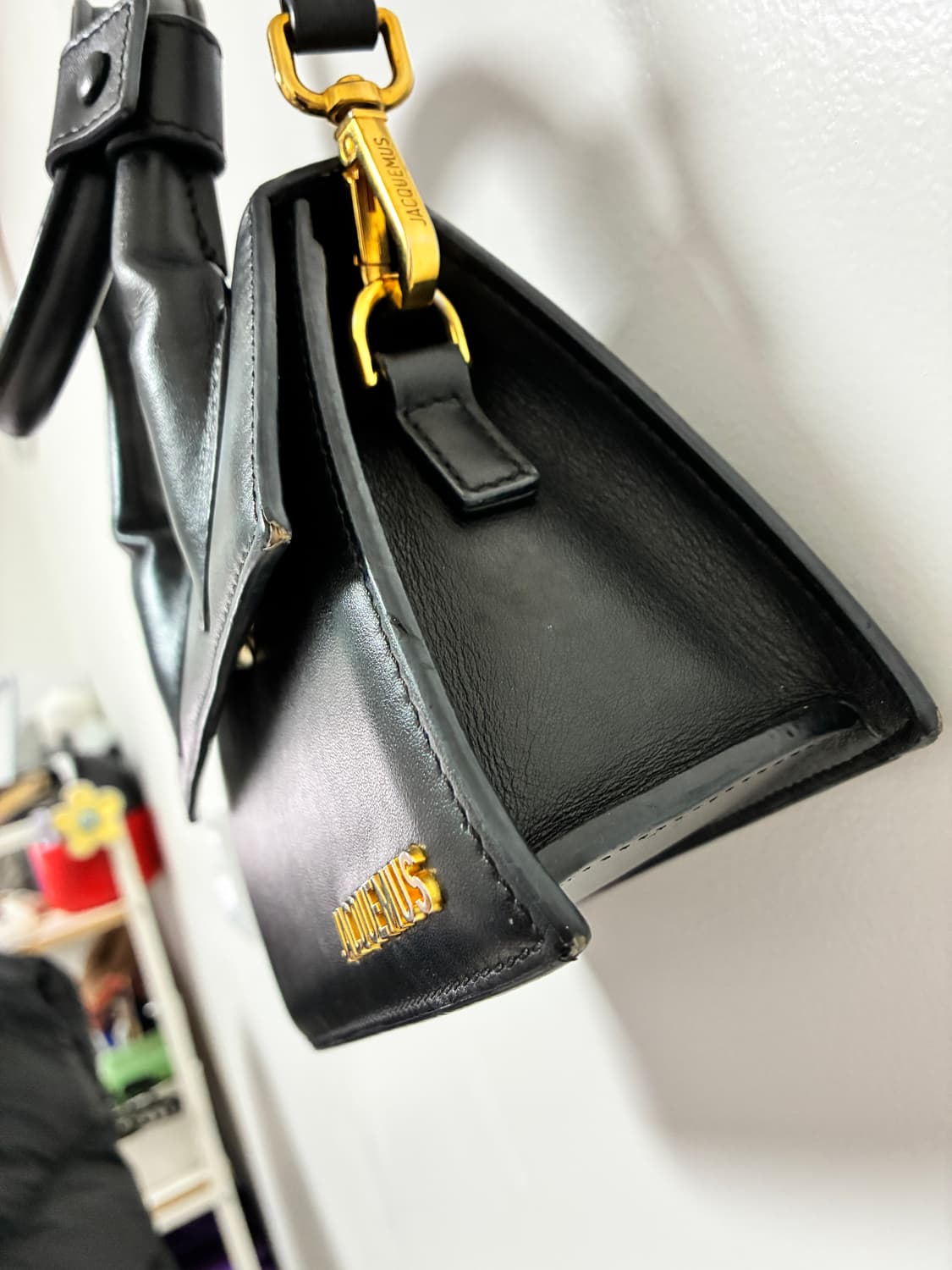 자크뮈스 르 치키토 누 레더 토트 백 상품이미지3