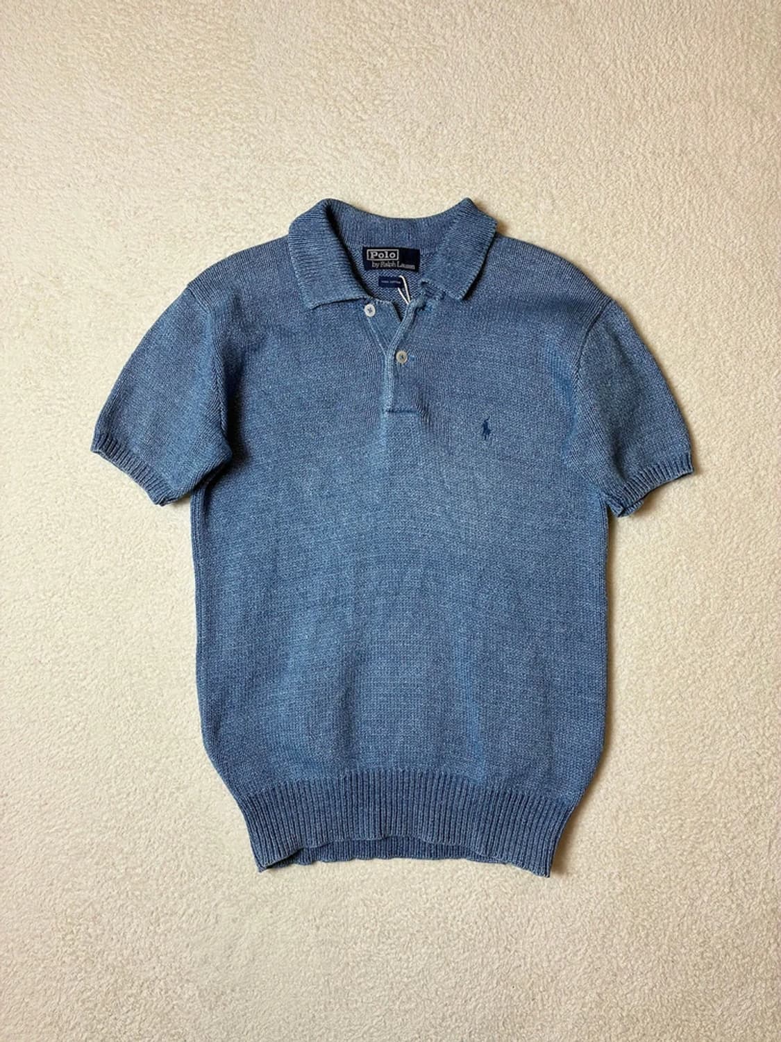 폴로 랄프로렌 90's 피그먼트 워시드 카라 니트 PN6343 상품이미지1
