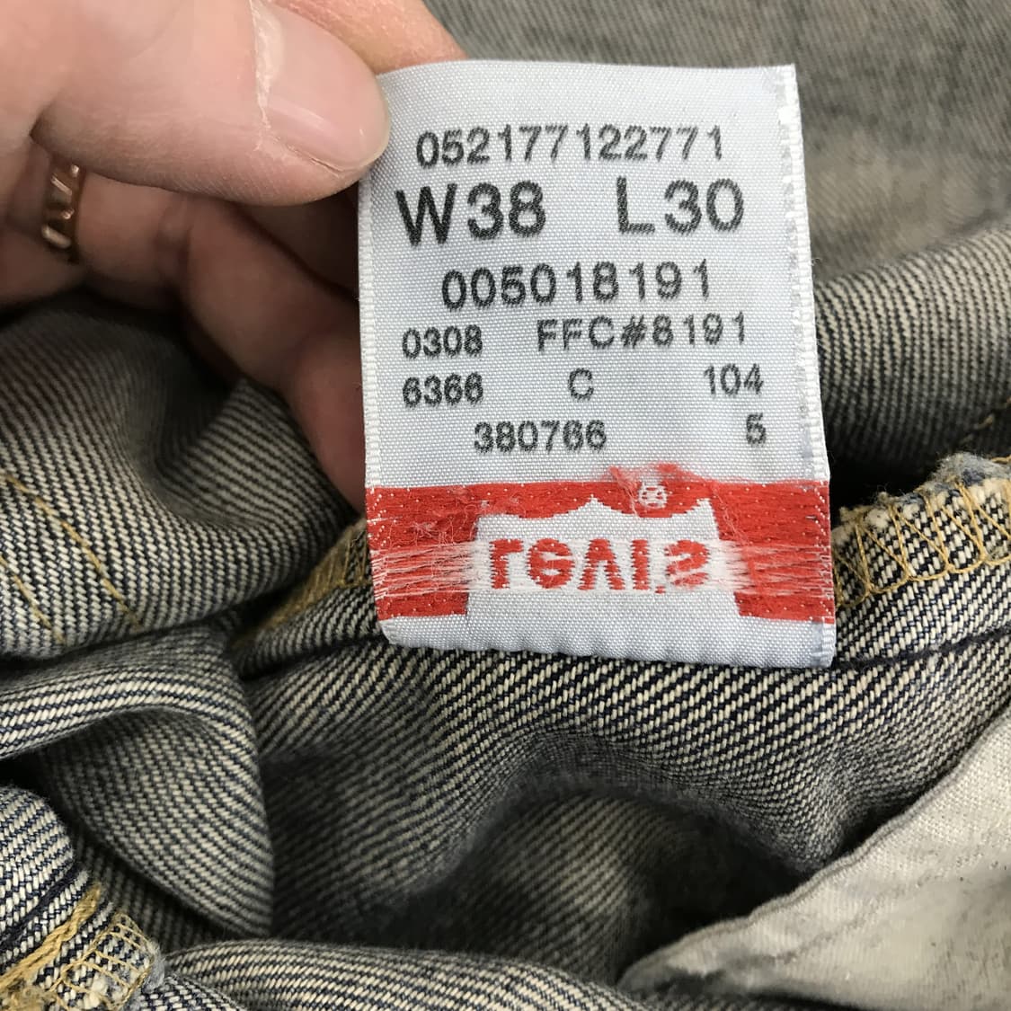 리바이스 501 00s 멕시코데님청바지 [38] 상품이미지6