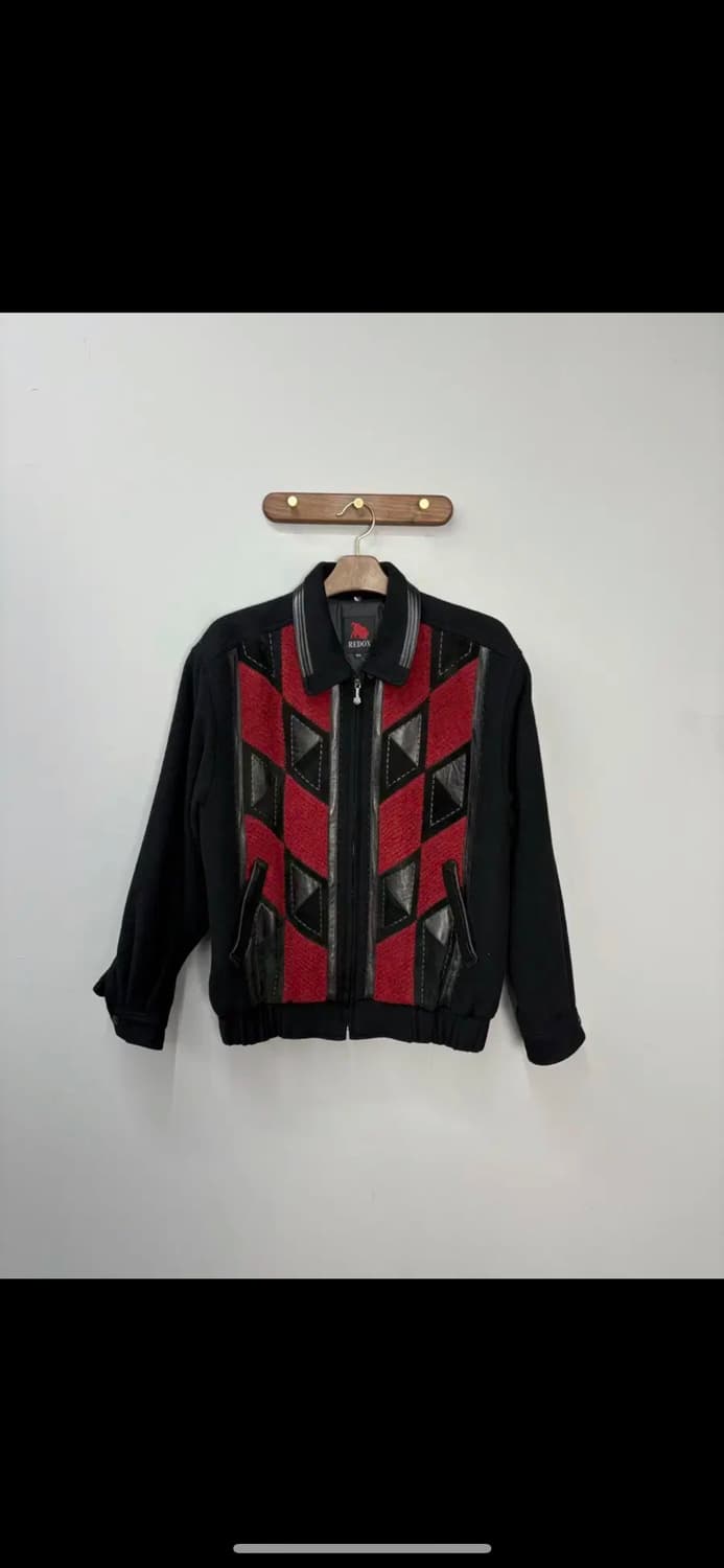 레드옥스 에스닉 니트 봄버 자켓 H1074 상품이미지2