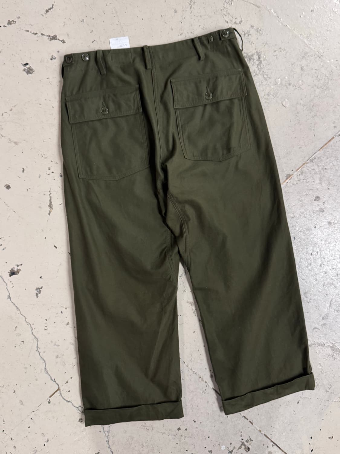 Yaeca Like wear 올리브 카키 퍼티그팬츠  상품이미지3