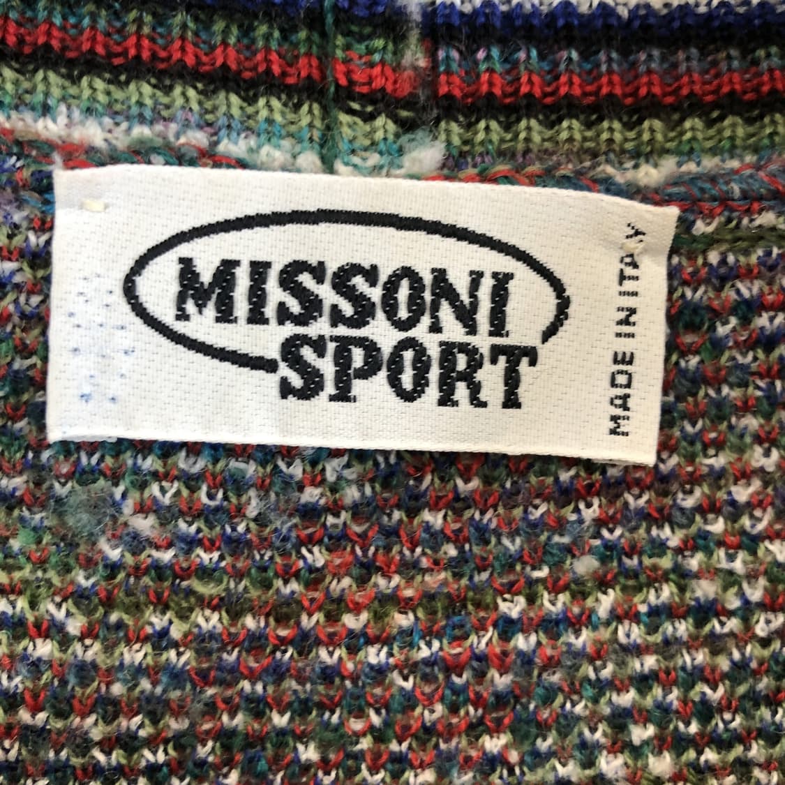 미쏘니 이태리 울 패턴니트 110-115  상품이미지5