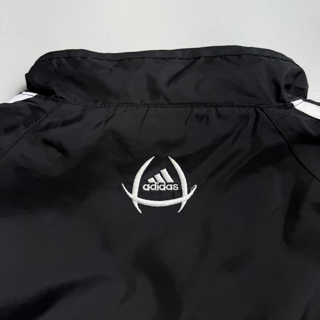 아디다스 00s 삼선 오버핏 올드스쿨 바람막이 자켓  상품이미지4