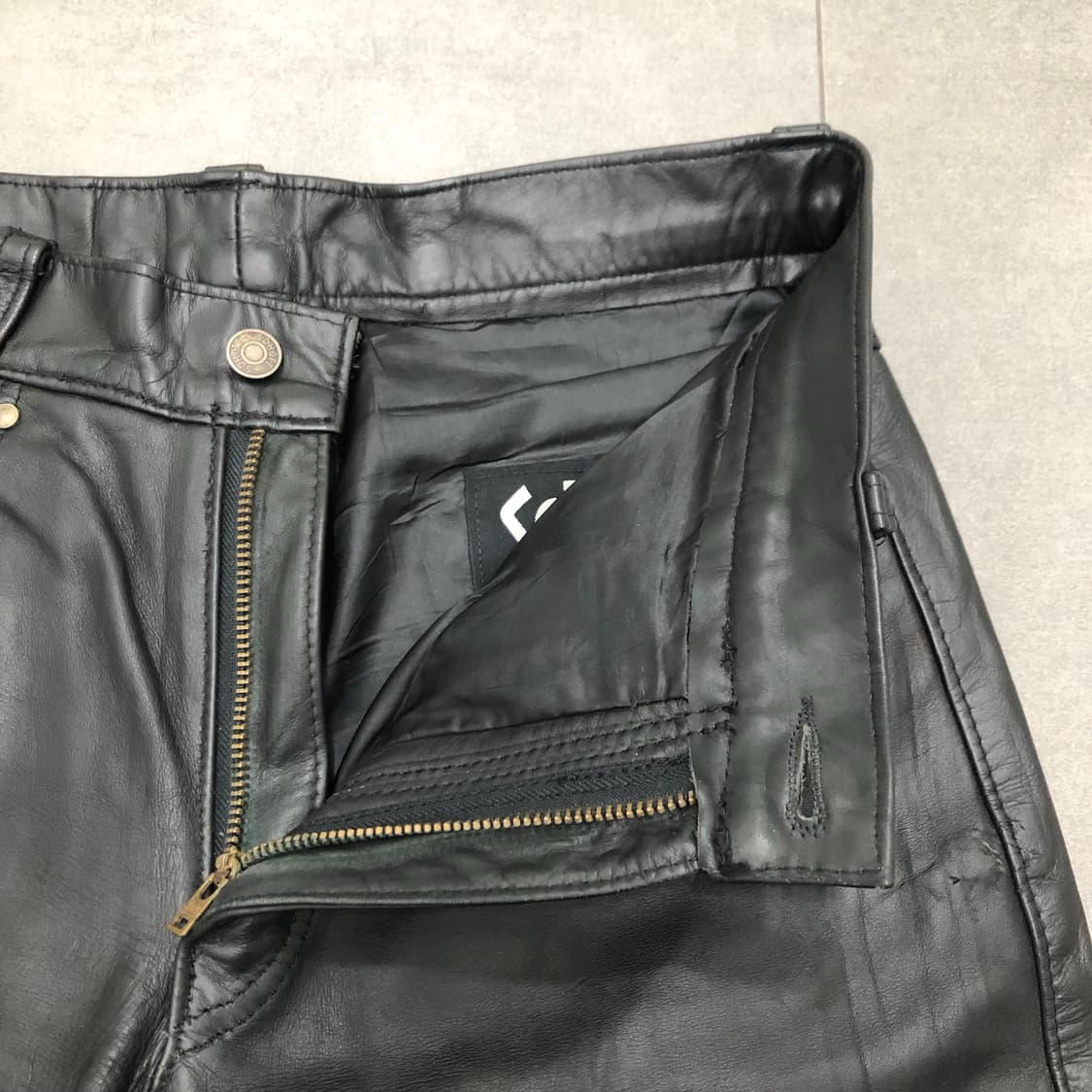 schott 쇼트 미국 usa 레더 팬츠 가죽 바지 32 상품이미지3