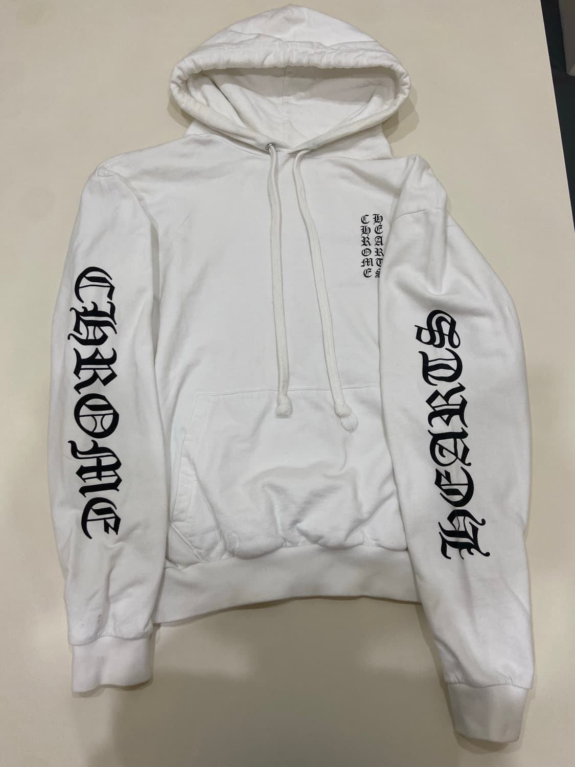 크롬하츠 버티컬 로고 후드 사이즈 m 상품이미지1