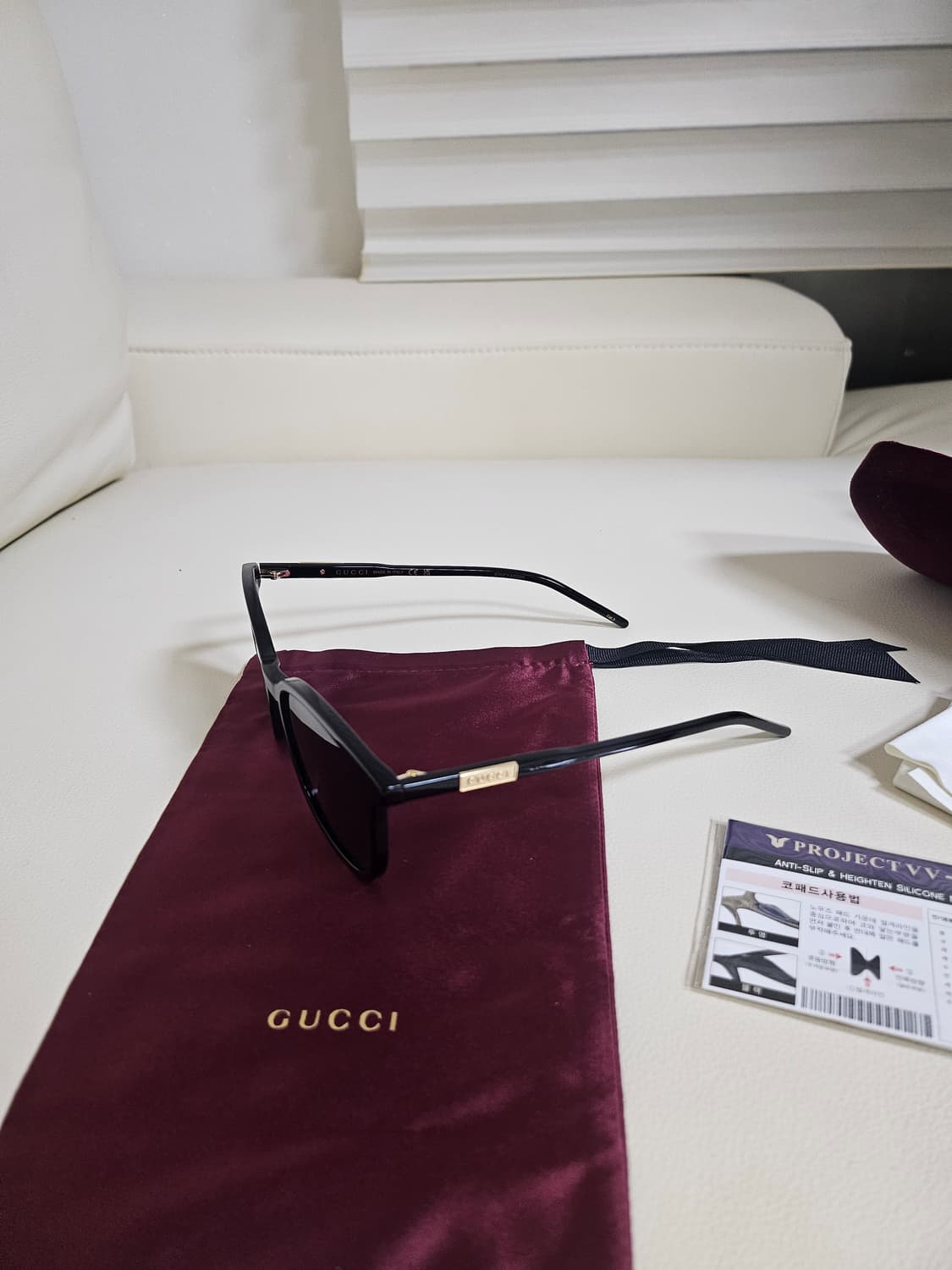 구찌정품 남성 선글라스 미사용  상품이미지3