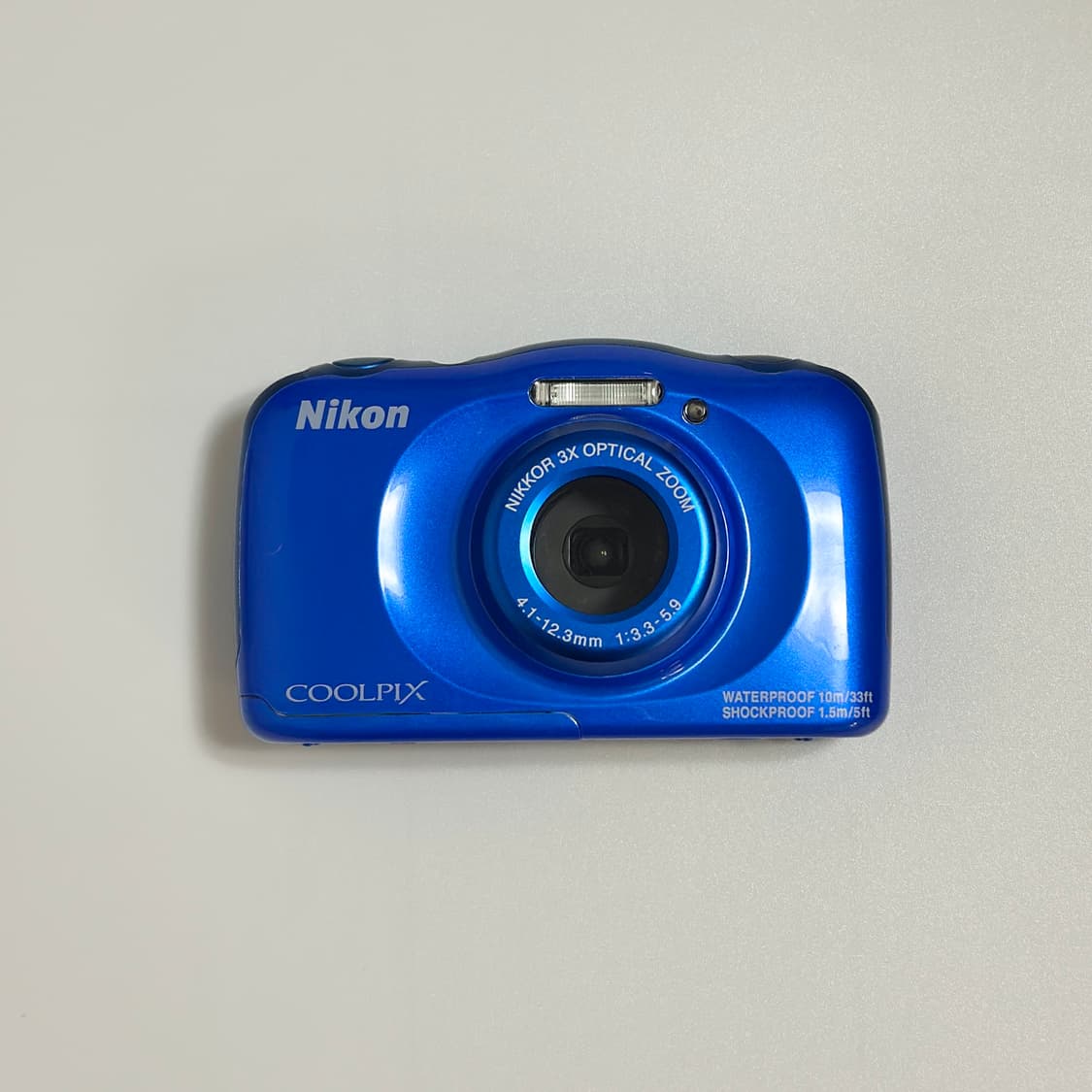 준민트급풀셋!) Nikon Coolpix S33 니콘 쿨픽스 블루 상품이미지5