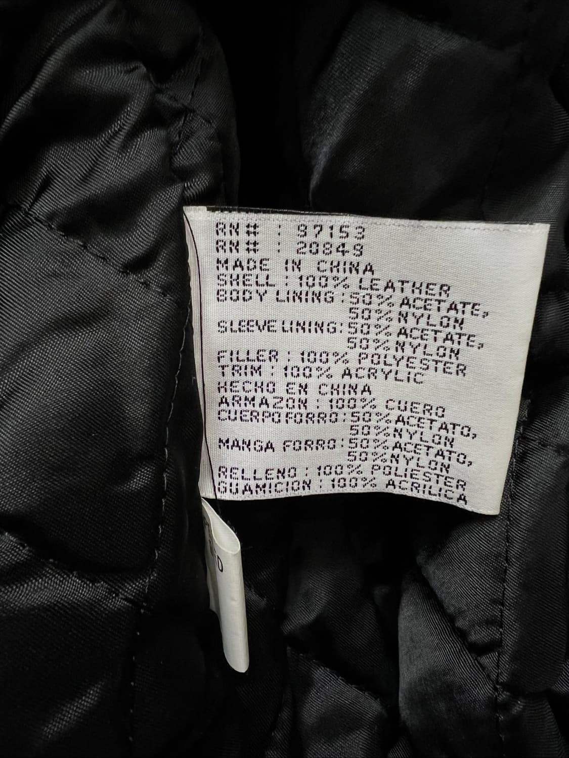 플래닛할리우드 블루종 가죽자켓 상품이미지7