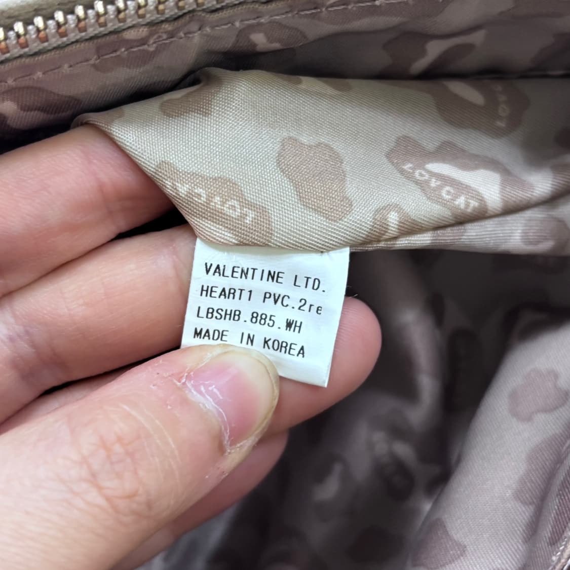 F 러브캣 빈티지 여성 토트백 0423E 상품이미지4