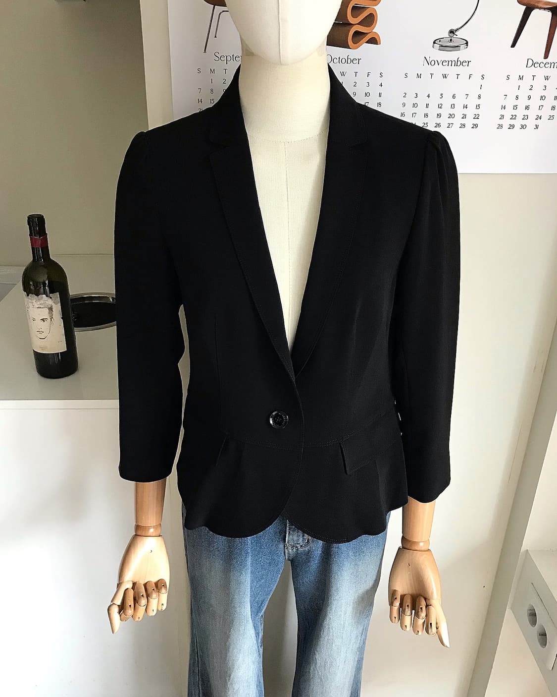 버버리 크롭 퍼프 블레이저 자켓 상품이미지7