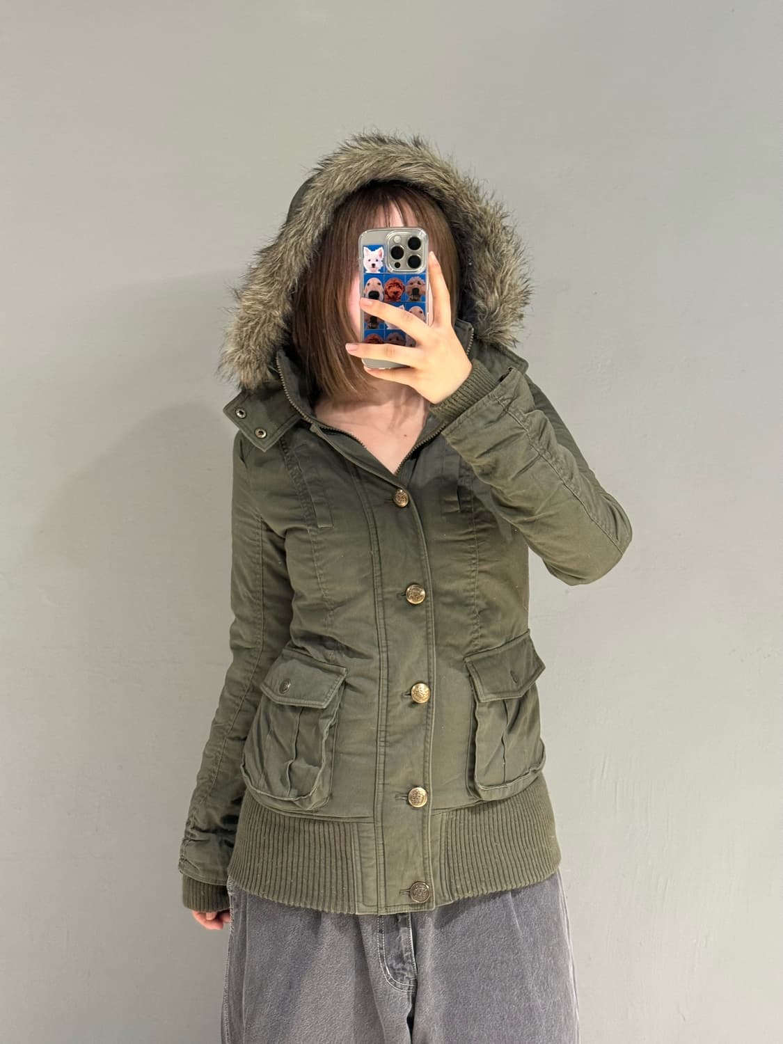 shirring detail pocket detail jumper 상품이미지4