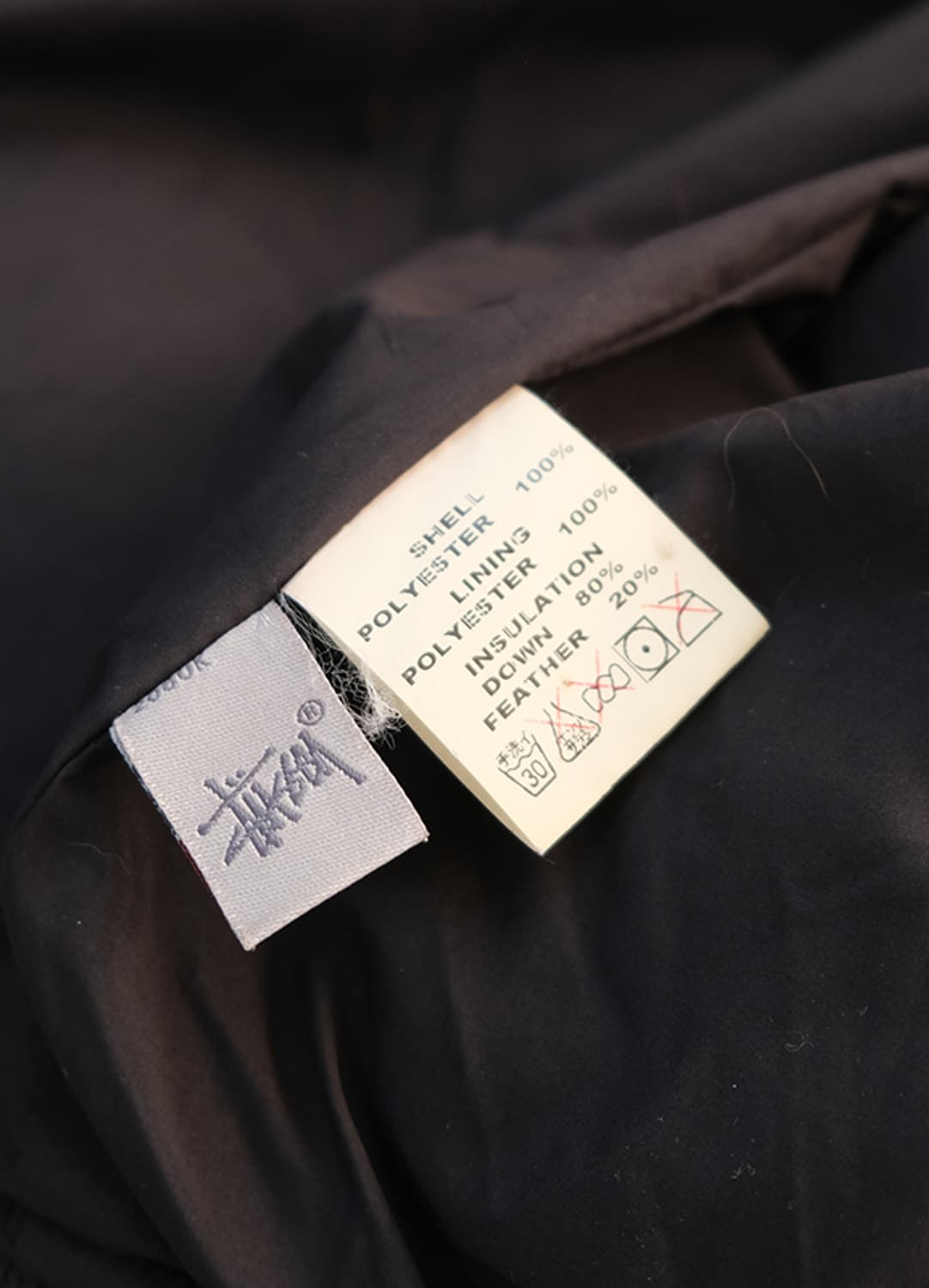 스투시 봄버 다운 점퍼 상품이미지9