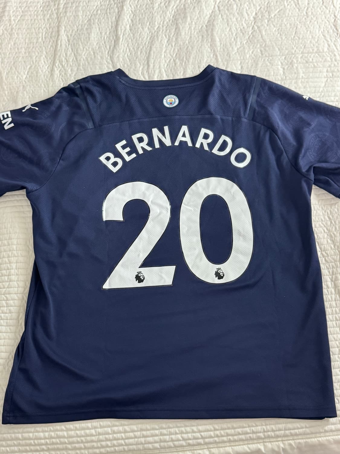 맨체스터시티 mancity 2122시즌 써드 유니폼 XL 베실바 상품이미지2