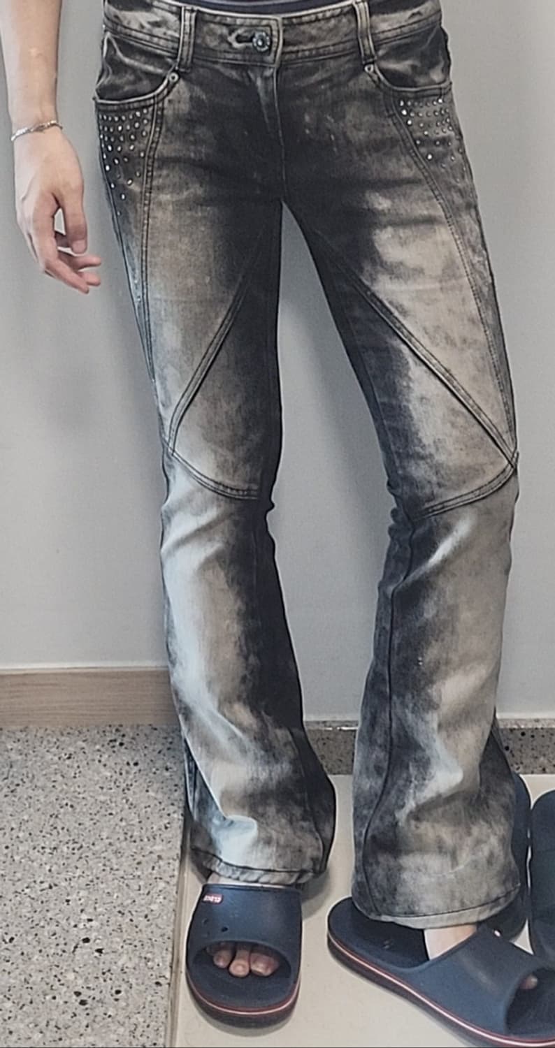 (착샷o)빈티지 플레어 팬츠 상품이미지2