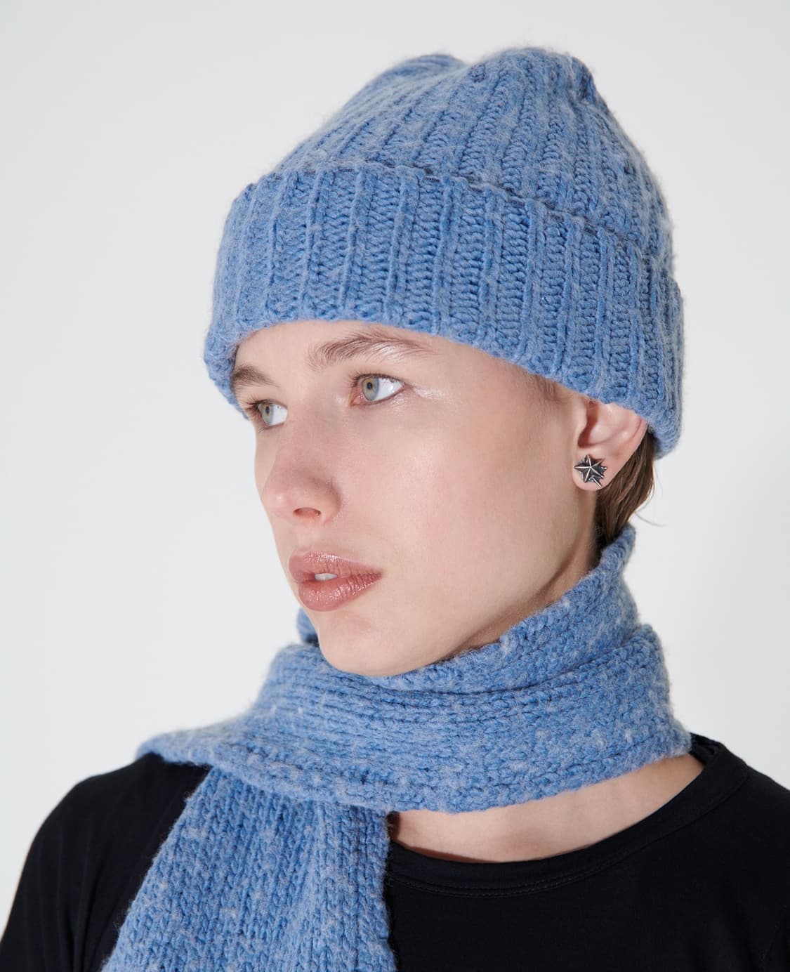 아워레가시(Our Legacy) 니트 햇 펑키 블루 아크릴 상품이미지4