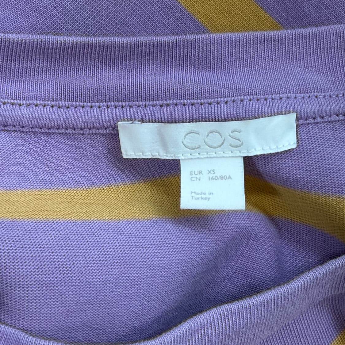 [XS] COS 코스 스트라이프 긴팔티 상품이미지5