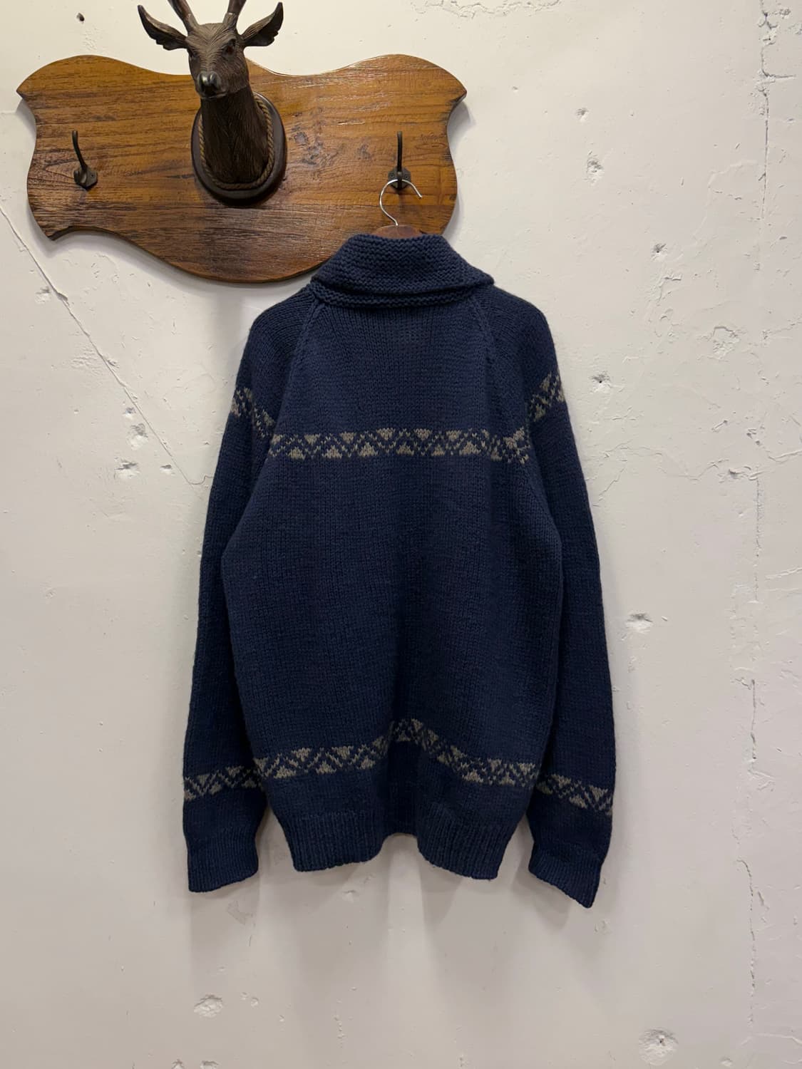 L) UNIQLO Thunderbird Pattern Zip Cardig 상품이미지5