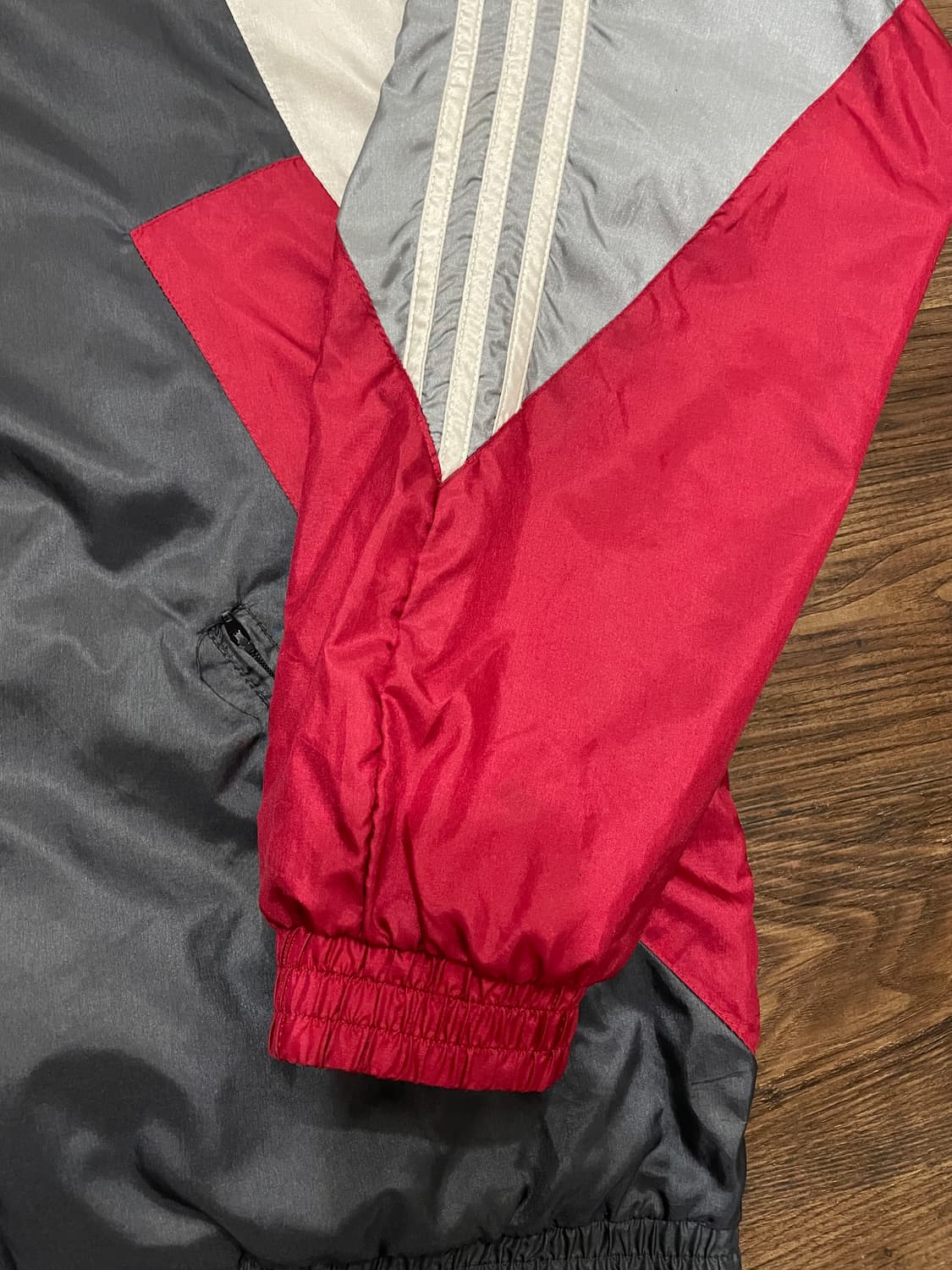 XL 아디다스 빈티지 올드스쿨 바람막이 상품이미지4