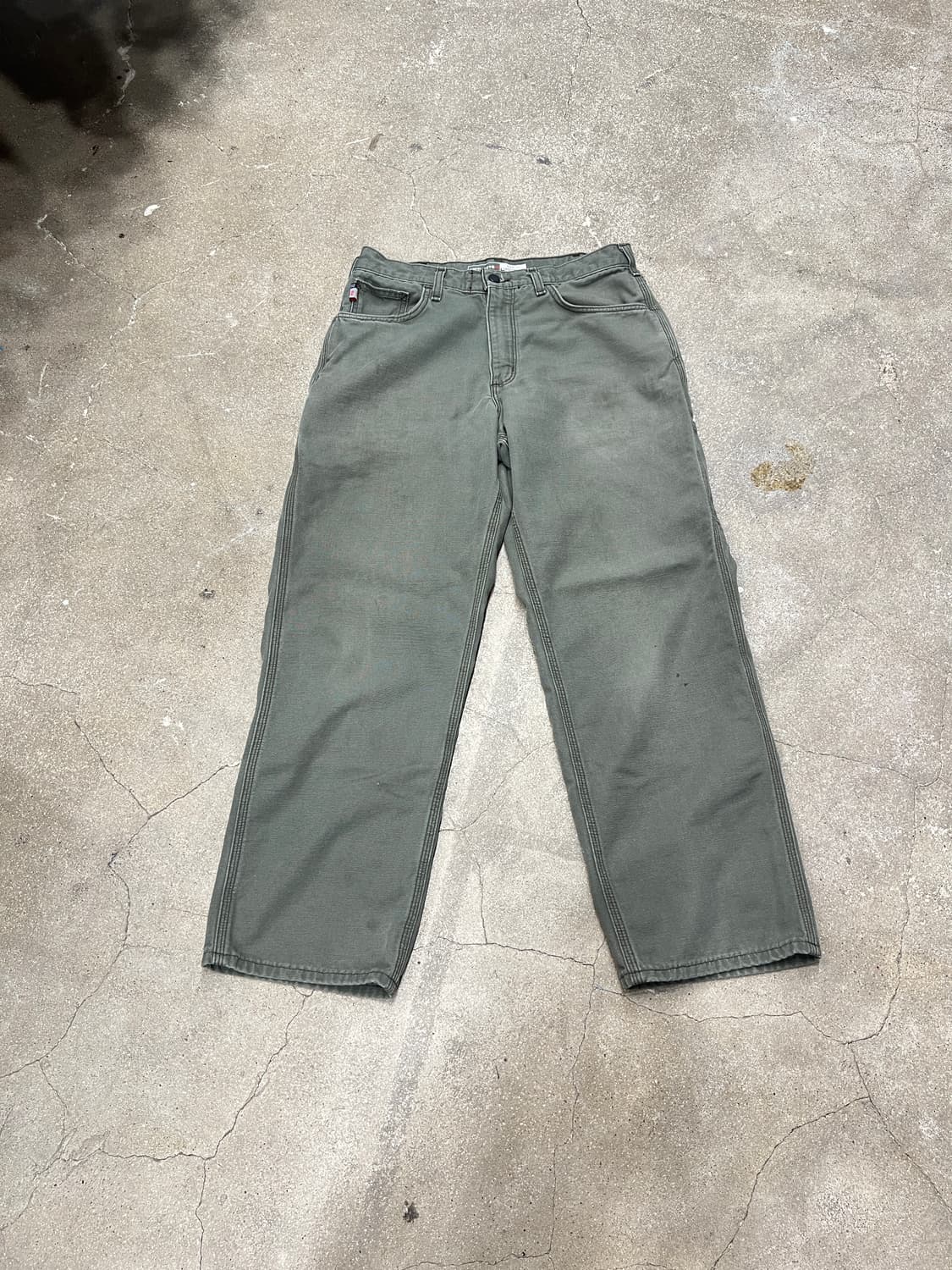 칼하트 FR 2112 CAT2 루즈핏 모스그린 상품이미지1