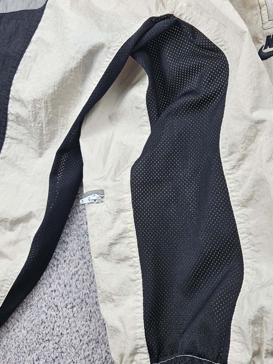 나이키 올드스쿨 스우시 아노락 바람막이 자켓 ( 2XL ) / 10392 상품이미지10