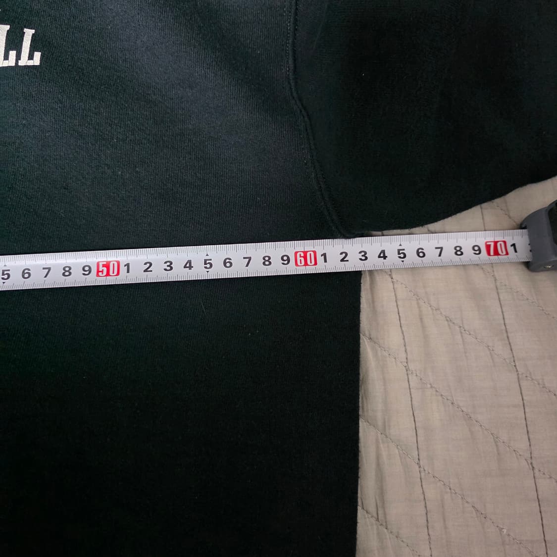 [XL] 90s 빈티지 러셀 애슬레틱 소프트볼 10 후드 블랙 굿컨디션 상품이미지7