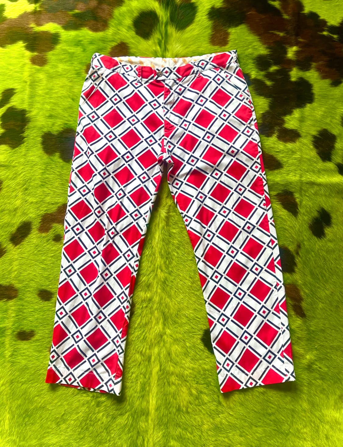 LOUD MOUTH U.S.A Crazy Pattern Old Pants 상품이미지4