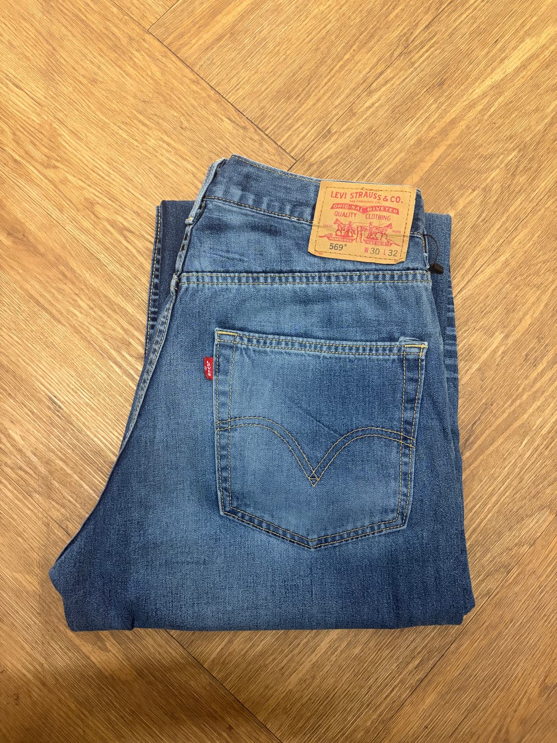 N245. 리바이스569 데님팬츠 청바지 상품이미지1