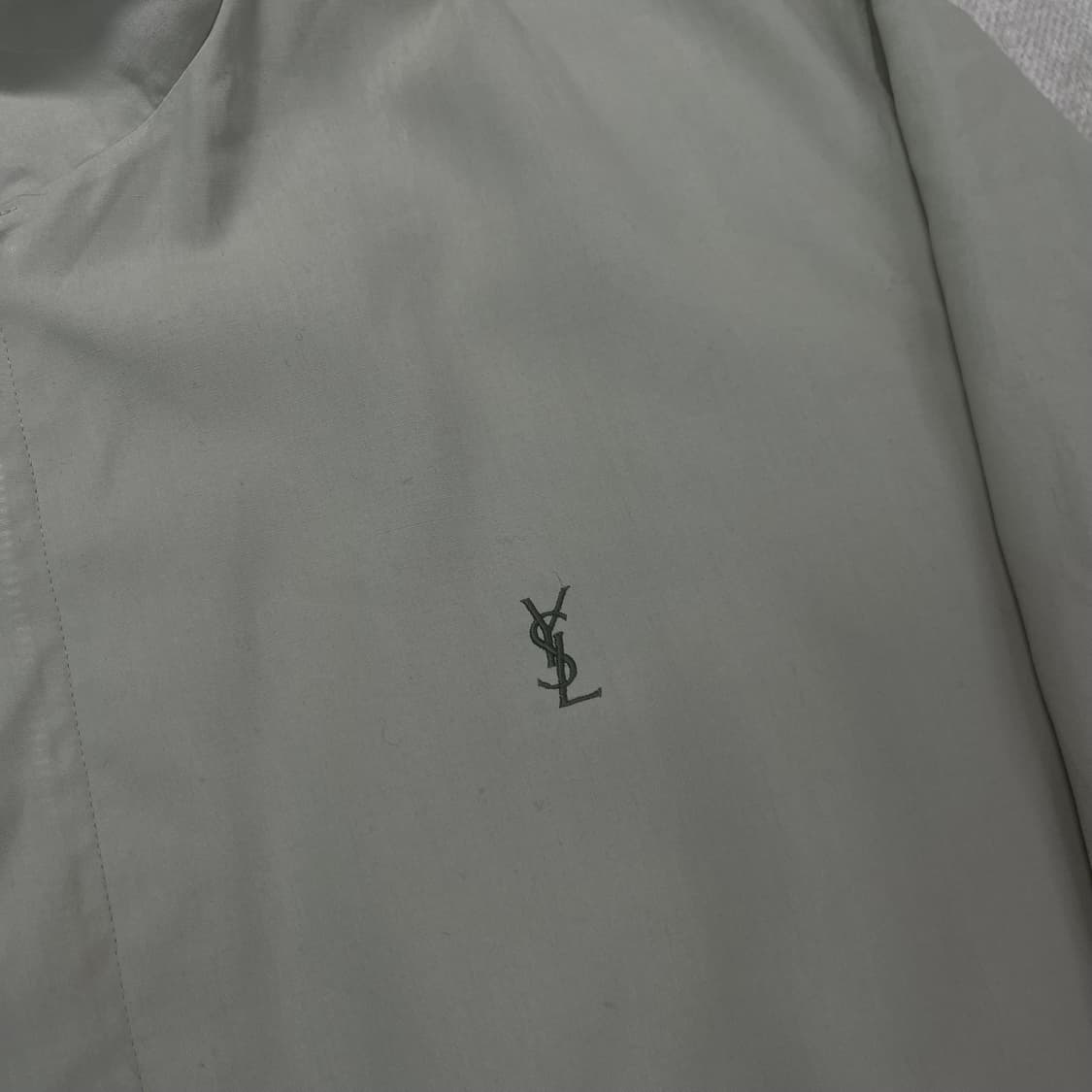 100 입생로랑 카키 올드스쿨 자켓 상품이미지2