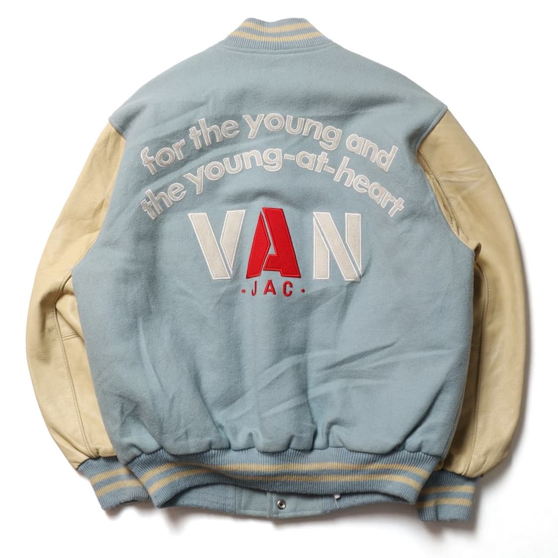 Van Jac Embroidered Varsity Jacket 

 상품이미지1