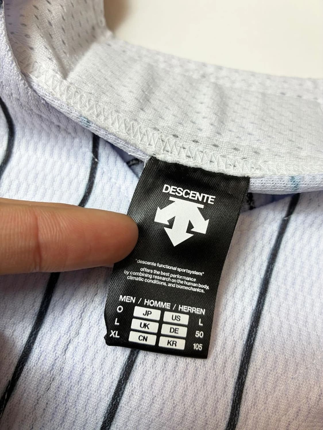 데상트 LG 59 정우영 반팔 야구 유니폼 PN8611 상품이미지8