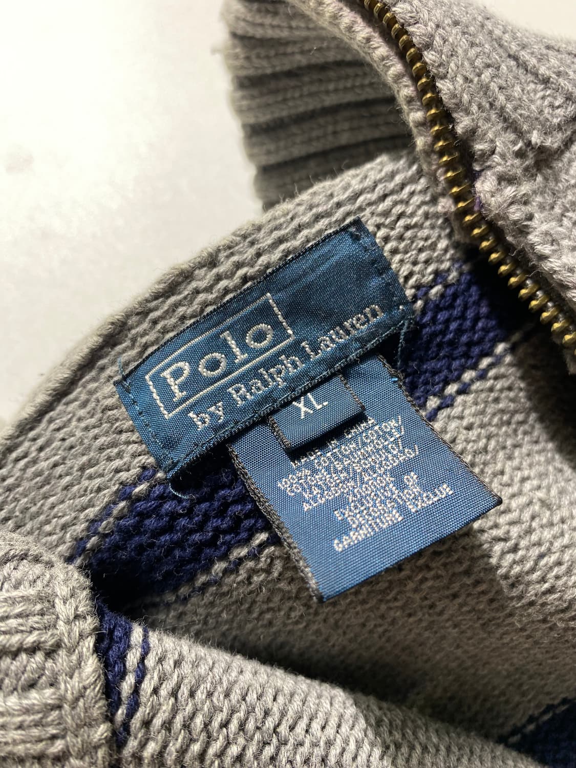[M-L] Polo 폴로 랄프로렌 스트라이프 하프집업 니트 상품이미지7