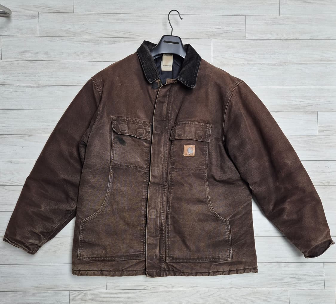 칼하트 26 다크브라운 자켓 상품이미지1