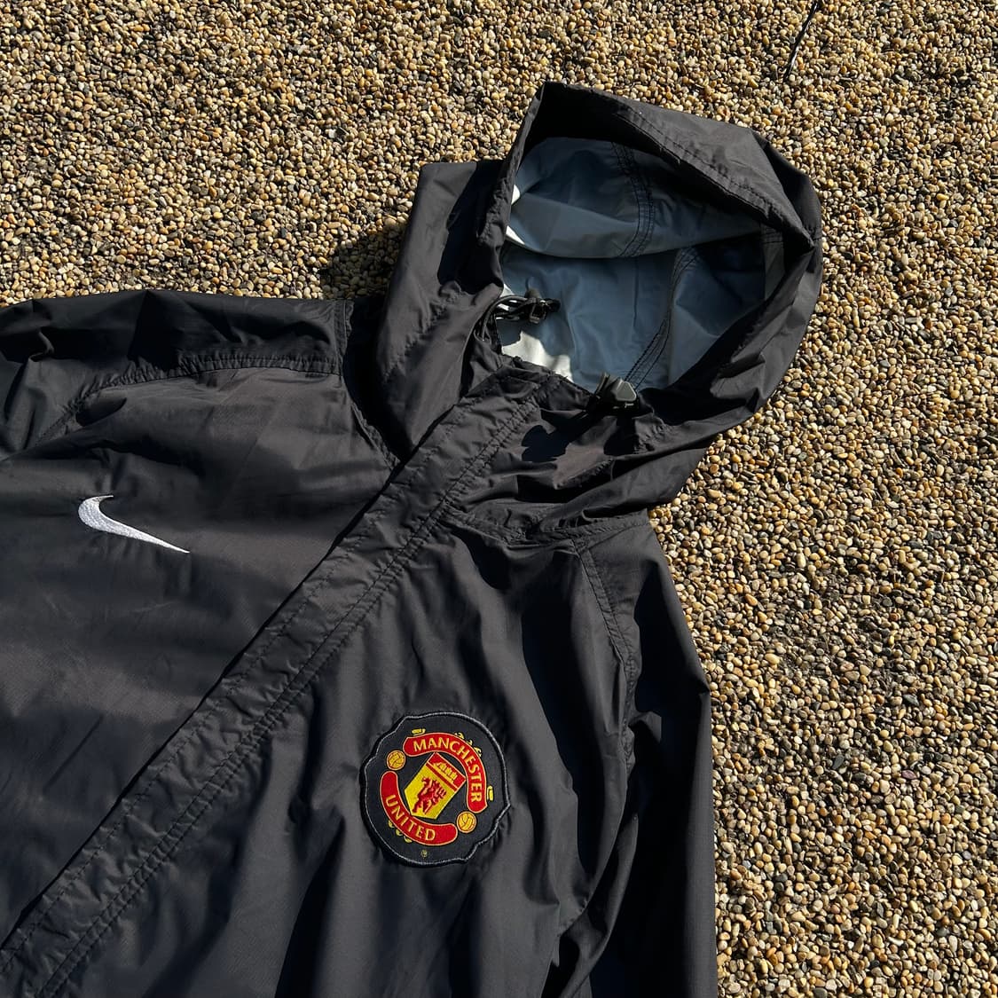 나이키(NIKE) 맨유 블랙 바람막이 자켓 상품이미지2