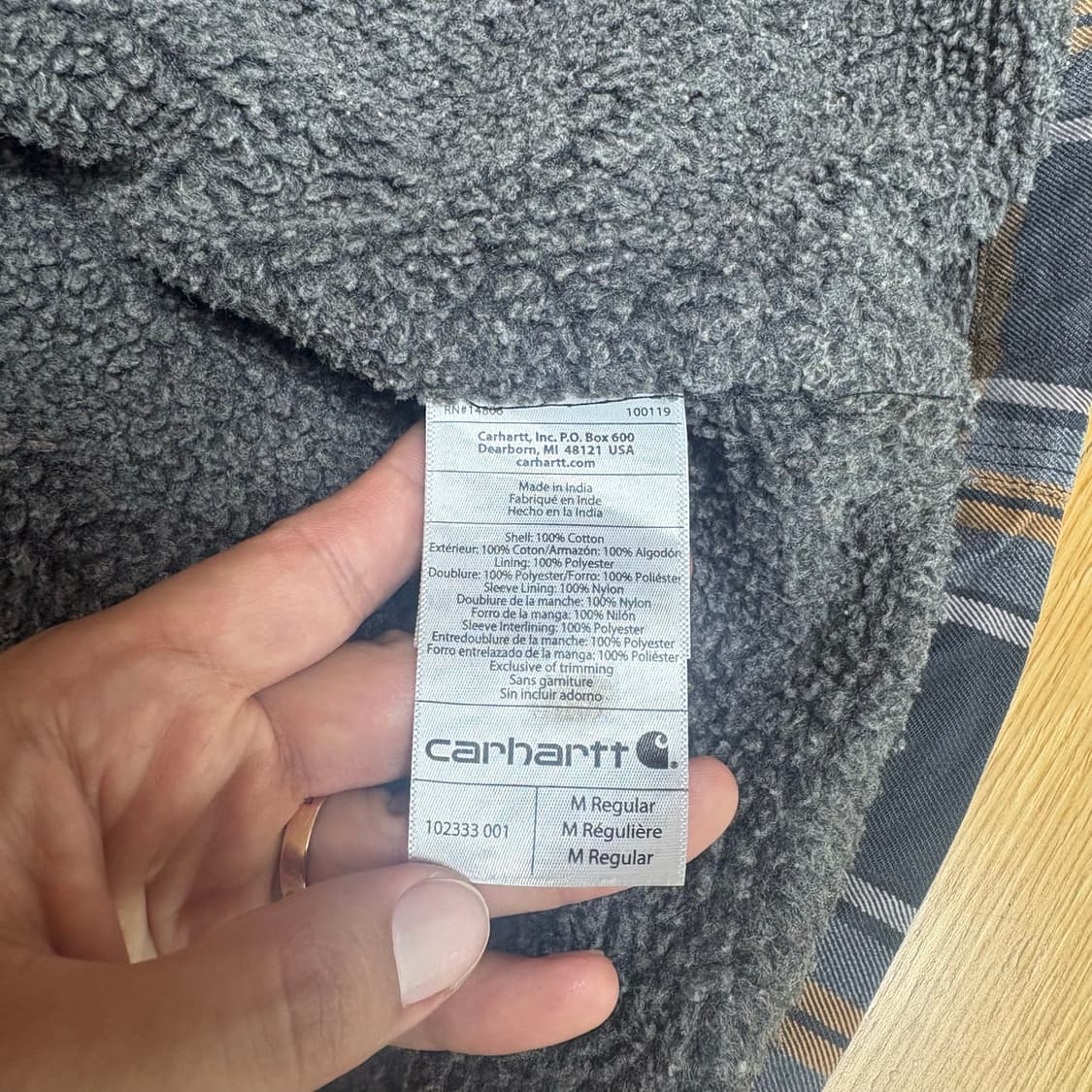 칼하트 셰르파(sherpa) 자켓 102333 상품이미지5