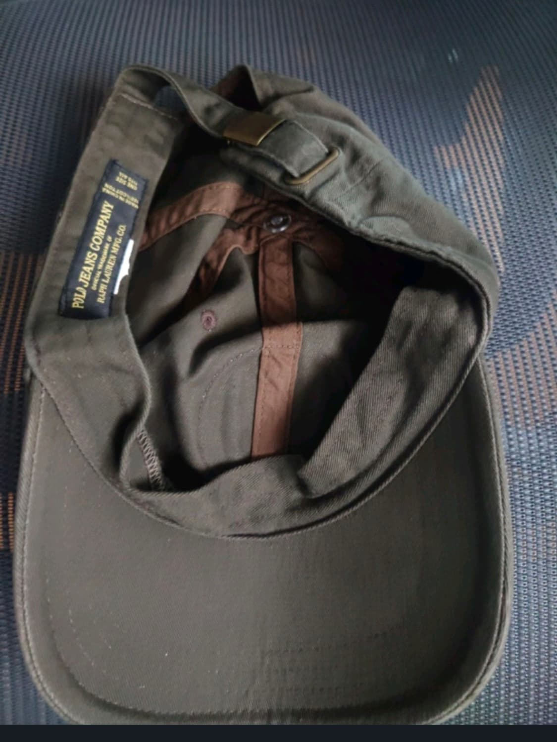 빈티지 폴로 진스 67 패치 볼캡 빈티지 polo jeans 상품이미지3