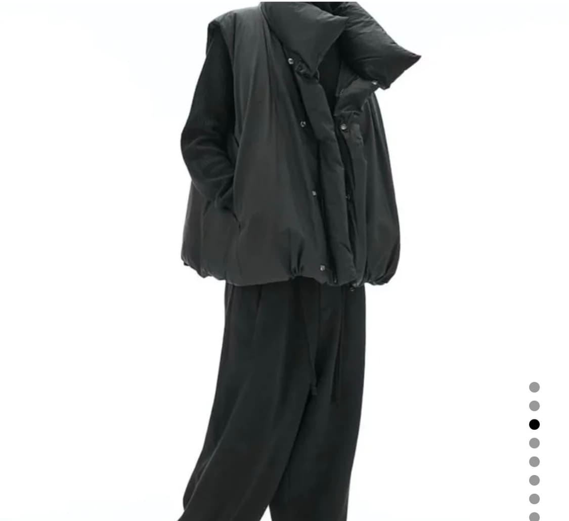 시스템옴므 22fw 구스다운 패딩베스트 상품이미지3