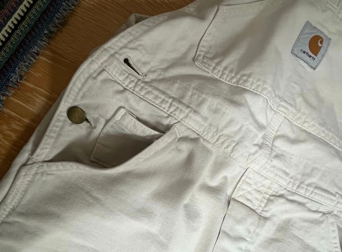 칼하트 오버롤 멜빵 팬츠 베이지 28x34 상품이미지7