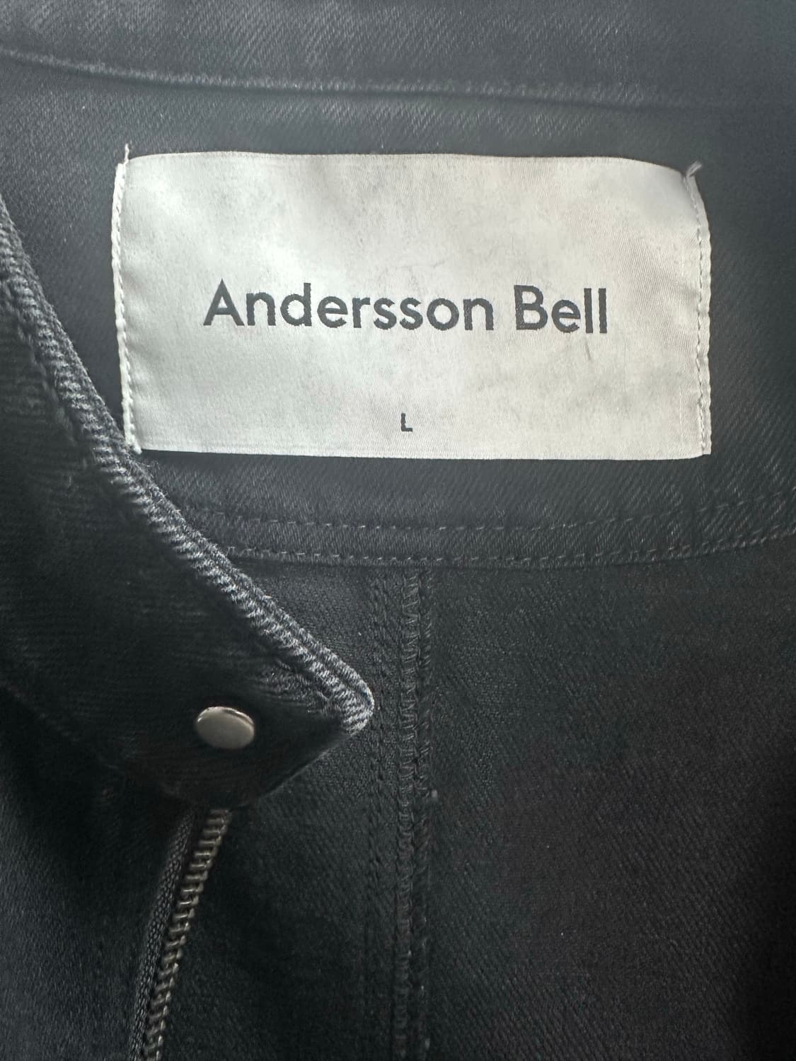 앤더슨벨 뮬렌스 자켓 블랙 (L) 판매 상품이미지4