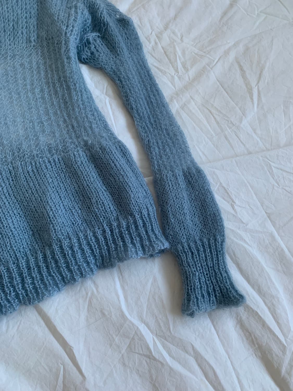 하늘 그물 니트 상품이미지2