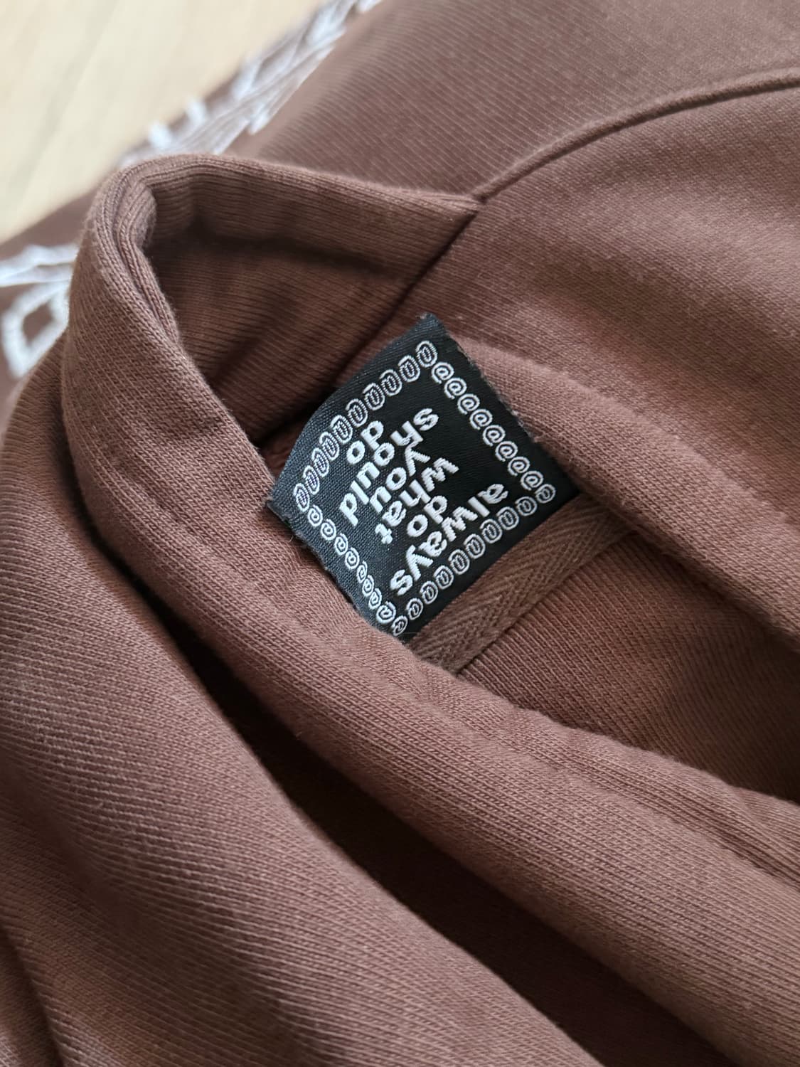 Always do what you should do 올웨이즈 후드티 상품이미지3