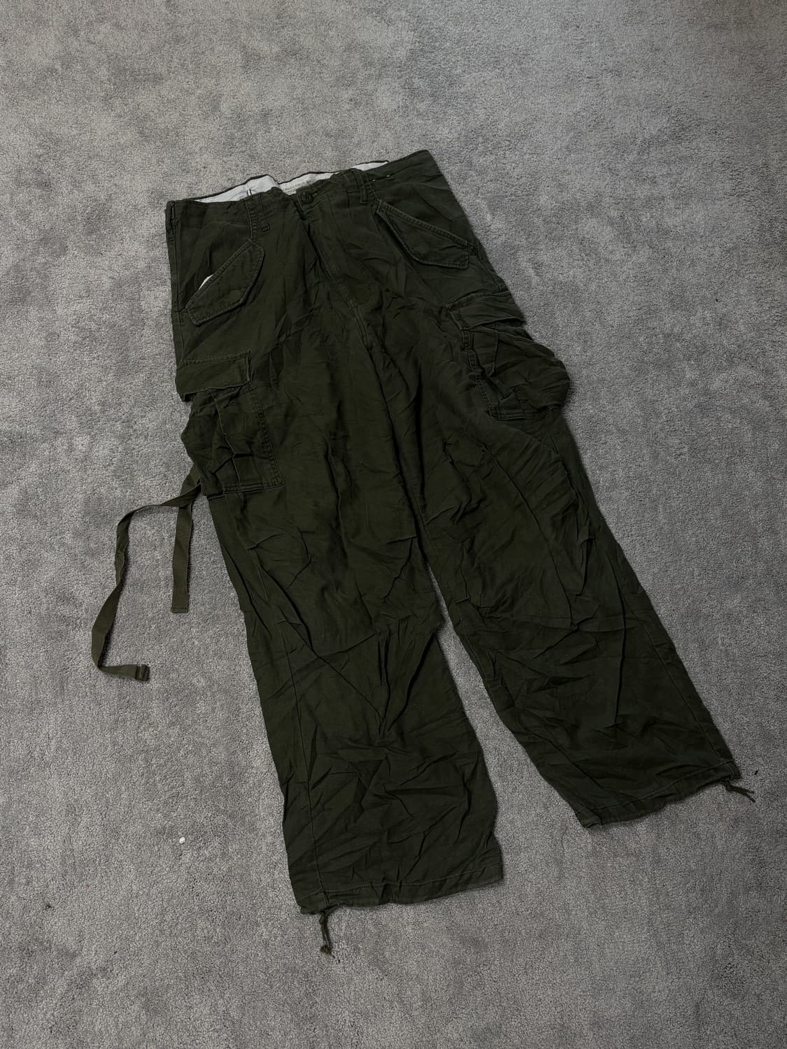 Back number world cargo 밀리터리 카고팬츠 상품이미지1