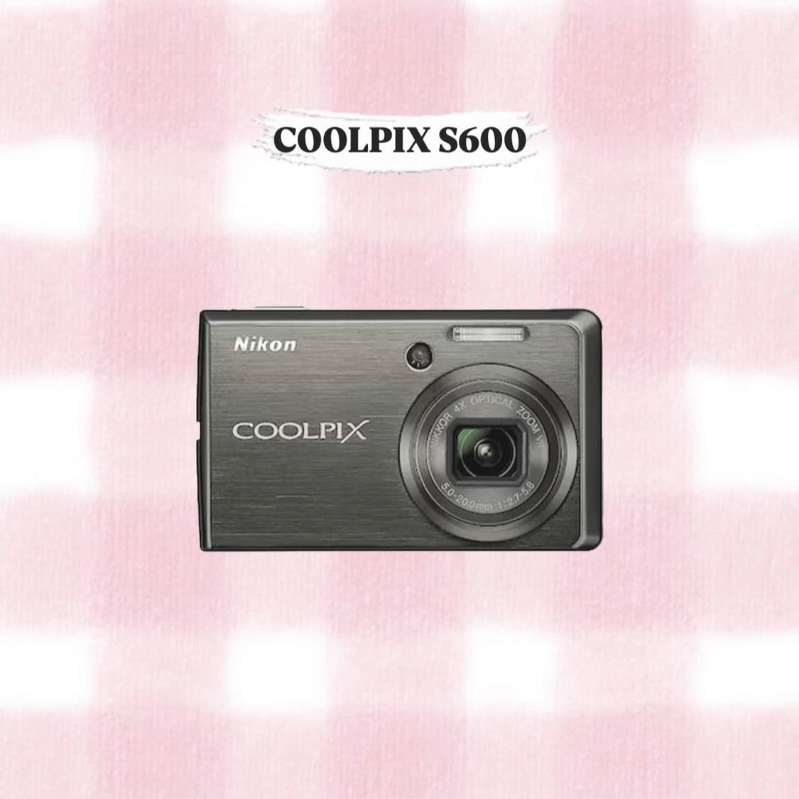 니콘 쿨픽스 S600 티타늄실버 빈티지디카 상품이미지1