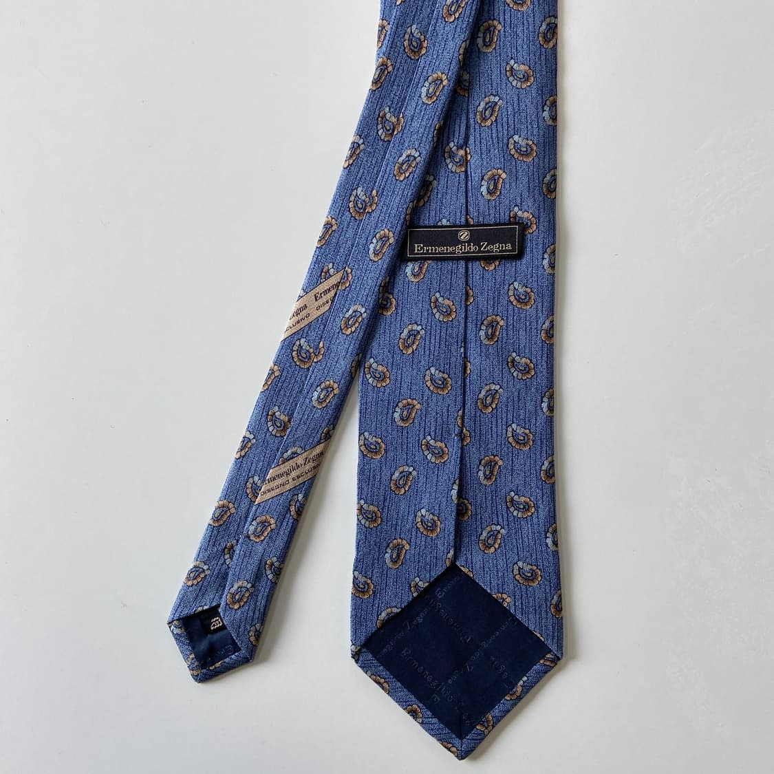 에르메네질도 제냐 정품 명품 페이즐리 넥타이 상품이미지3