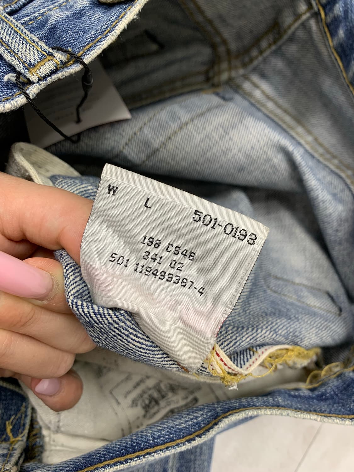 리바이스 501 데님 팬츠 #568 상품이미지5