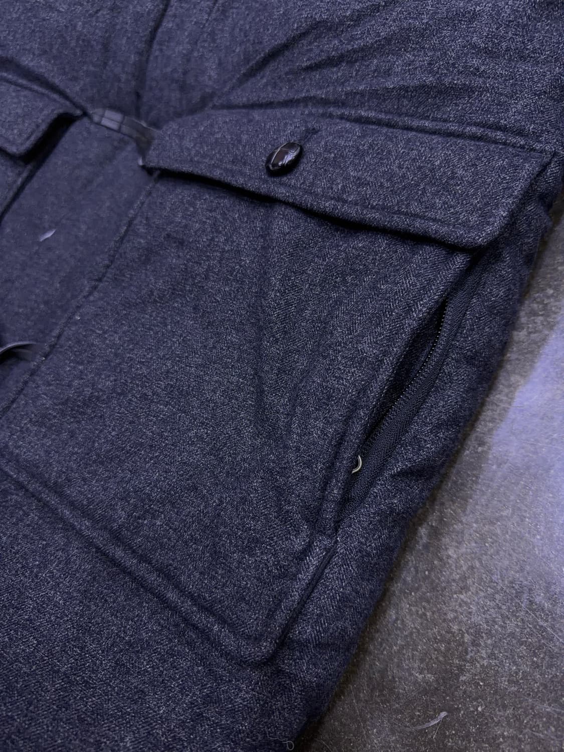 노스페이스 넬슨 더플코트 떡볶이 덕다운 패딩점퍼 그레이 100 상품이미지6