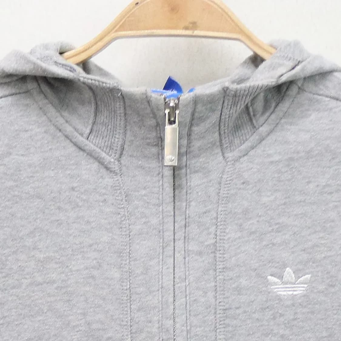 아디다스 불꽃 로고 그레이 후드 집업 60727 상품이미지3