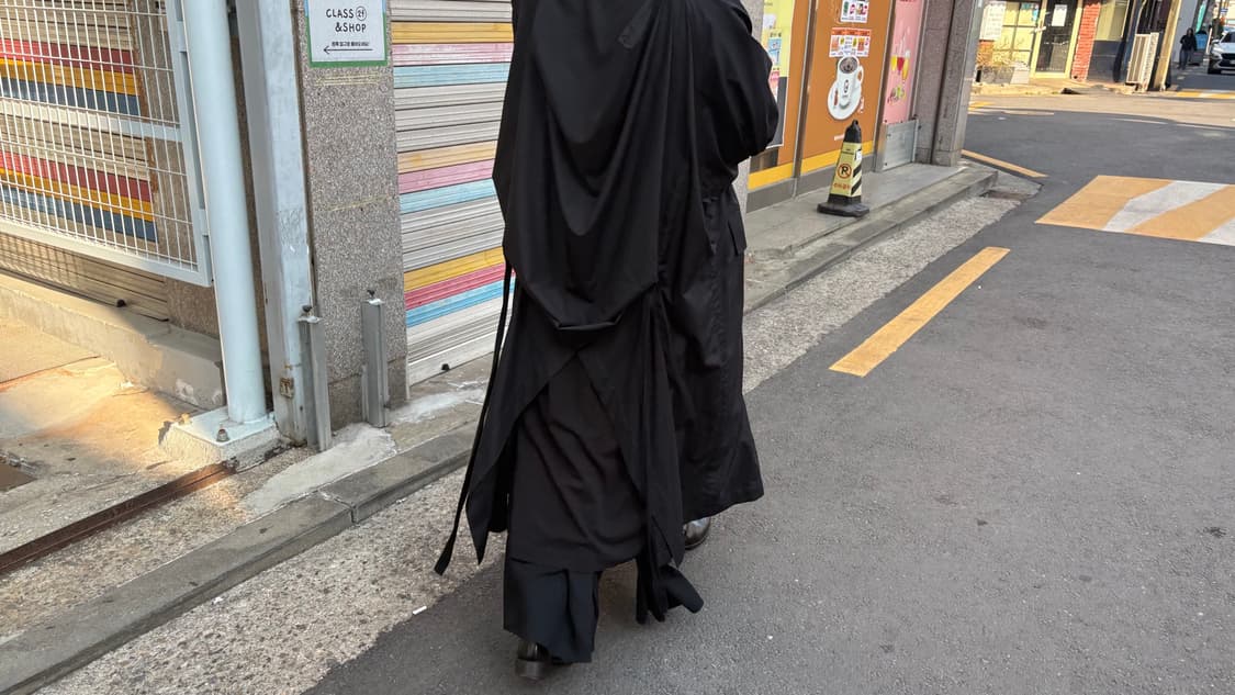 TheSoloist ss17 Sleeping Bag Haori Coat 상품이미지5