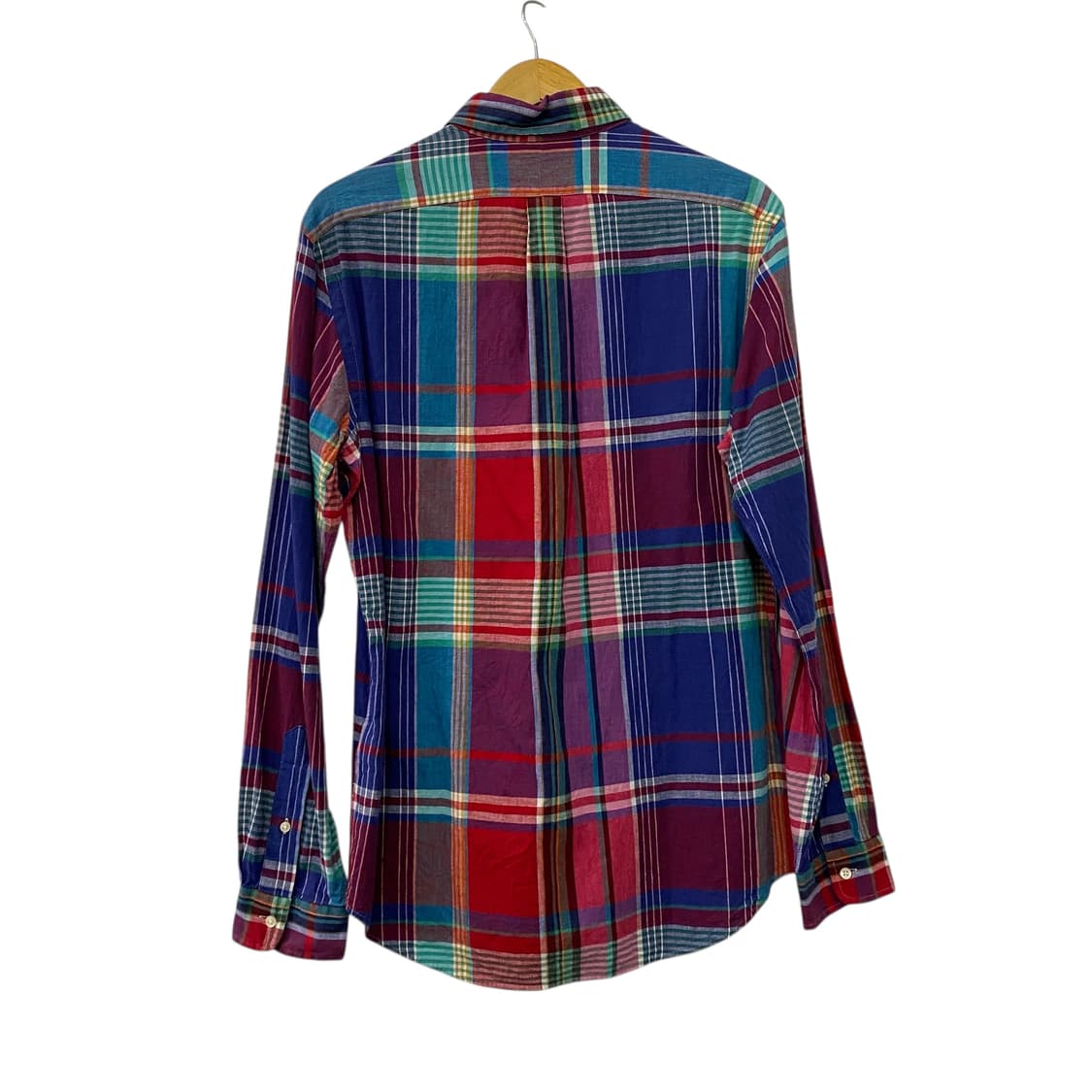 폴로 랄프로렌 인도산 체크 긴팔셔츠 (M) 상품이미지2