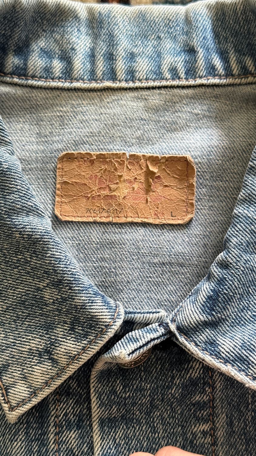 90s 리바이스 Type 1 Trucker jacket 상품이미지10