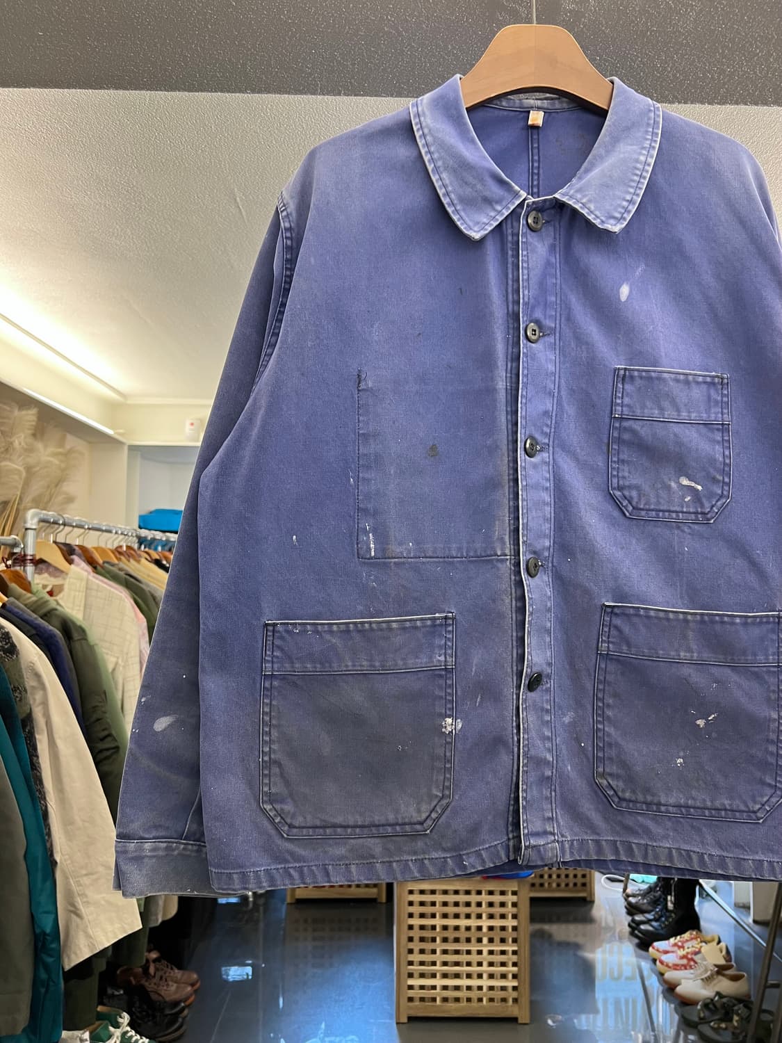 HARD FADED VINTAGE WASHING 빈티지프렌치워크자켓 상품이미지5